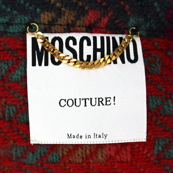 Moschino Couture Multicolor Wool Knit Jacket 10 - Picture 6 of 8